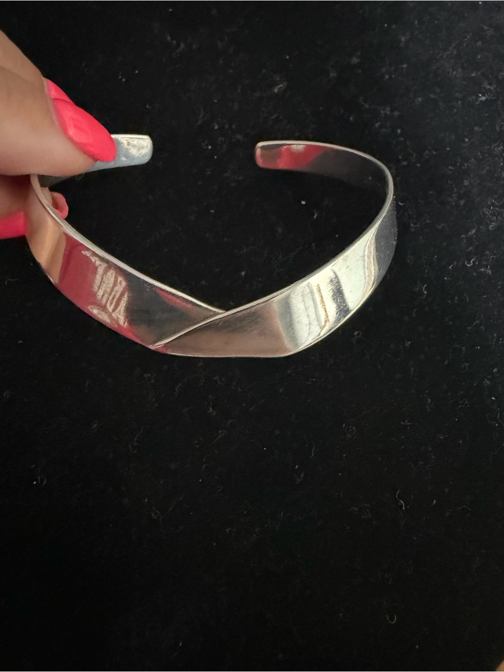 925 Sterling silver Mexico ATI cuff bracelet